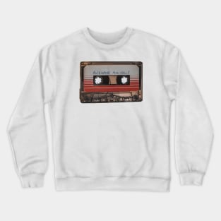 Vintage Cassette Tape Retro Music Lover | Old School Audio Nostalgia Crewneck Sweatshirt